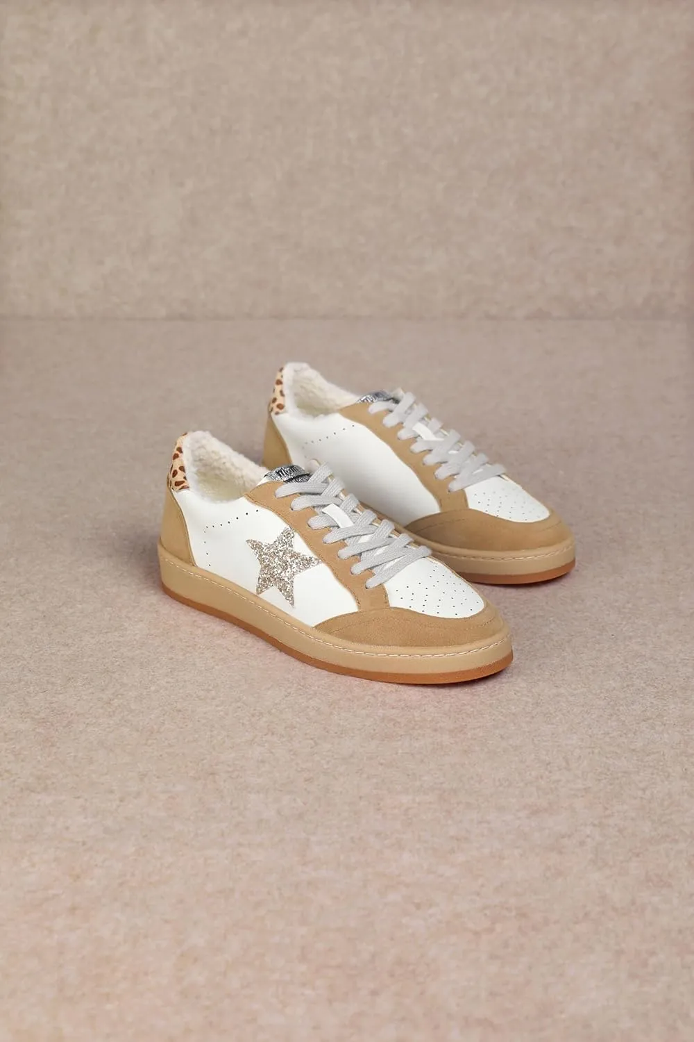 Mi.iM Avery Rubber Sole Lace-up Star Sneakers