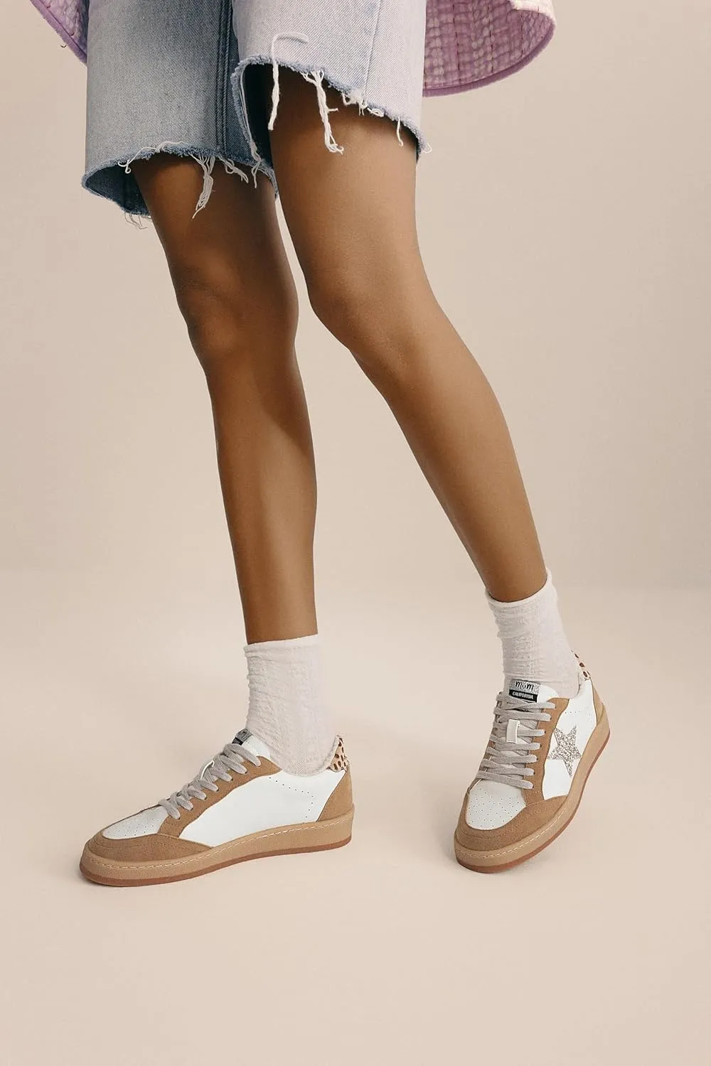 Mi.iM Avery Rubber Sole Lace-up Star Sneakers