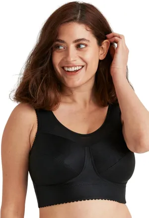 Miss Mary of Sweden Cotton Simplex Womens Non-Wired Low Impact Sports Bra
