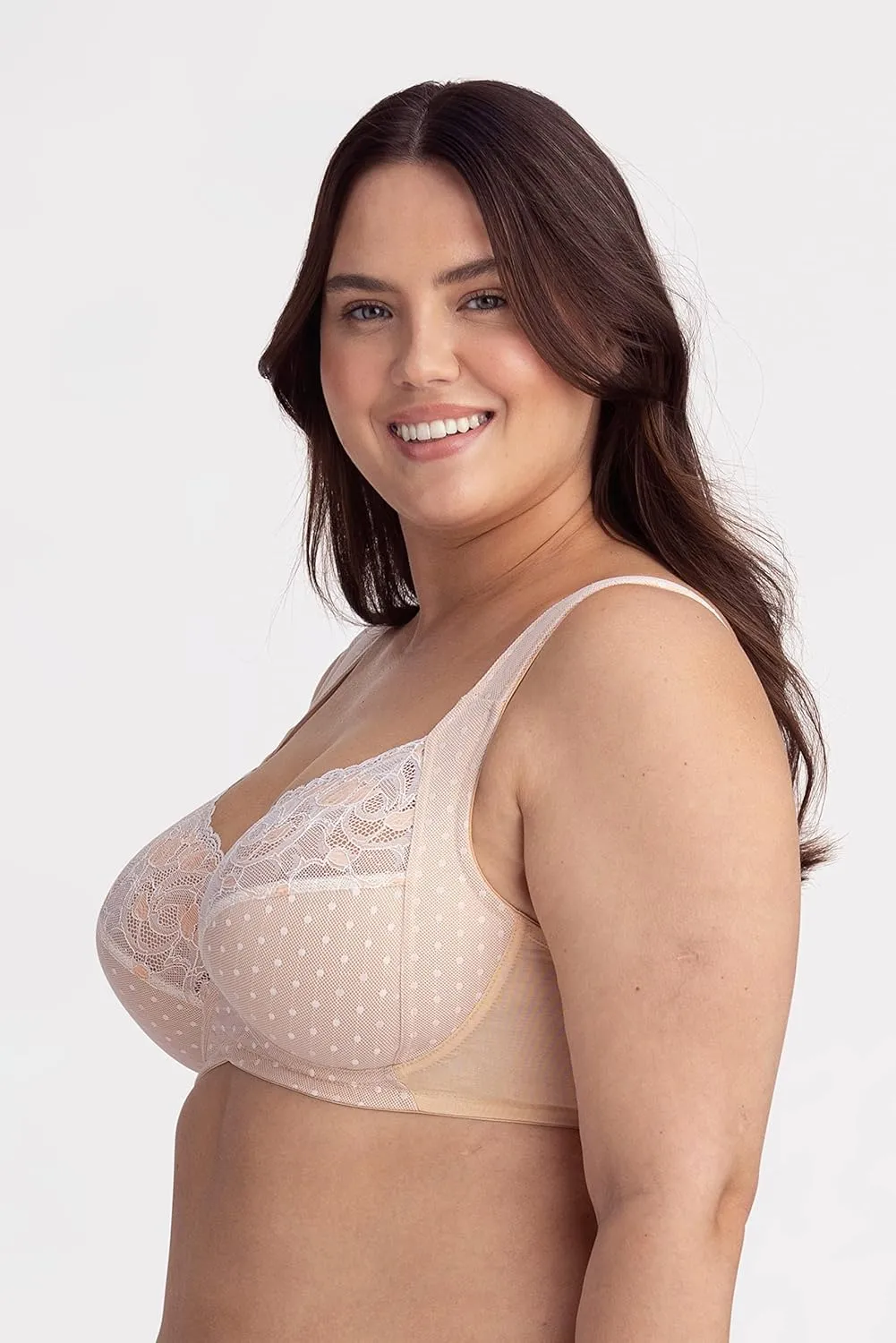 Miss Mary of Sweden Underwire Lace Bra Dotty Delicious
