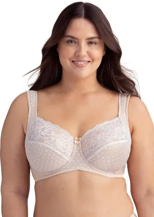 Miss Mary of Sweden Underwire Lace Bra Dotty Delicious