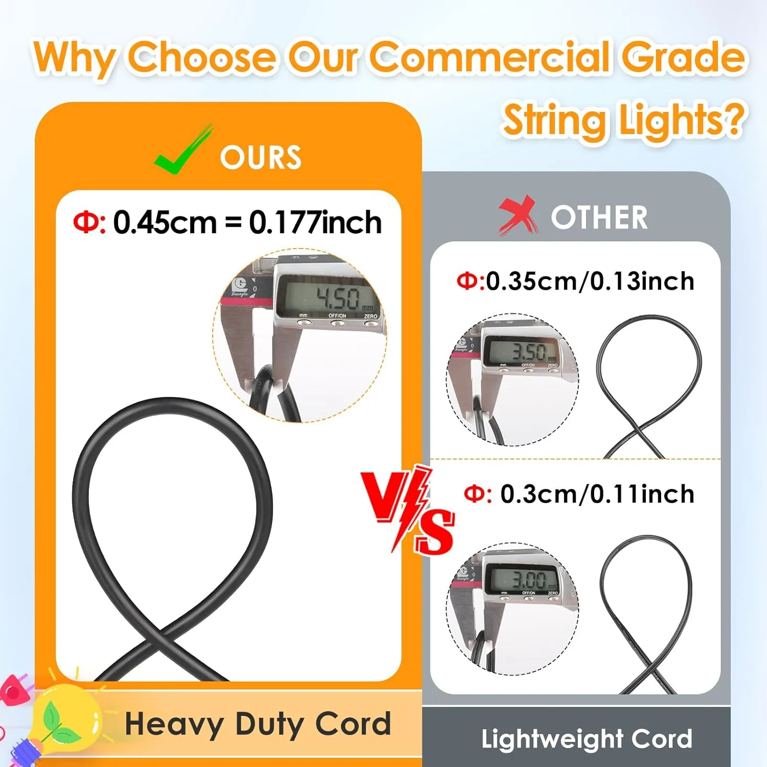 Mlambert 48FT Outdoor Patio Lights Waterproof Dimmable with Remote, RGB Cafe LED String Light with 15 Shatterproof Bulbs for Bistro Party-Black 1 Pack