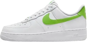 Nike Air Force 1 '07 WMNS Sneakers, White/Action Green, Size 5.5