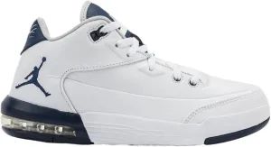 Nike Flight Origin 3 Mens Basketball Shoes (White/Midnight Navy/Neutral Grey)