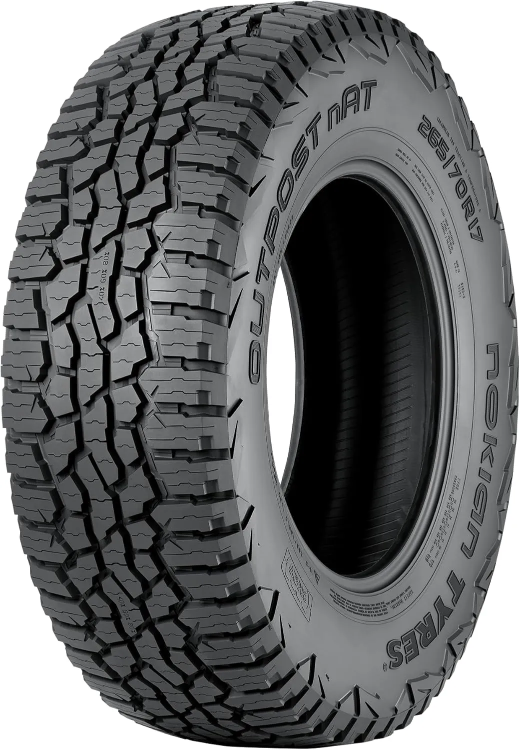 Nokian Outpost nAT All Terrain LT265/70R17 123/120S E Light Truck Tire