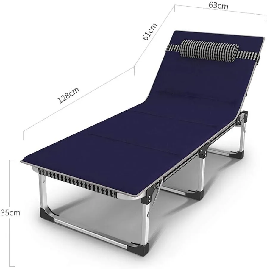 ,Office Folding Resting Bed, Lounger Widened Adult Simple Sofa Bed Multifunctional Camp Bed Accompanying Bed