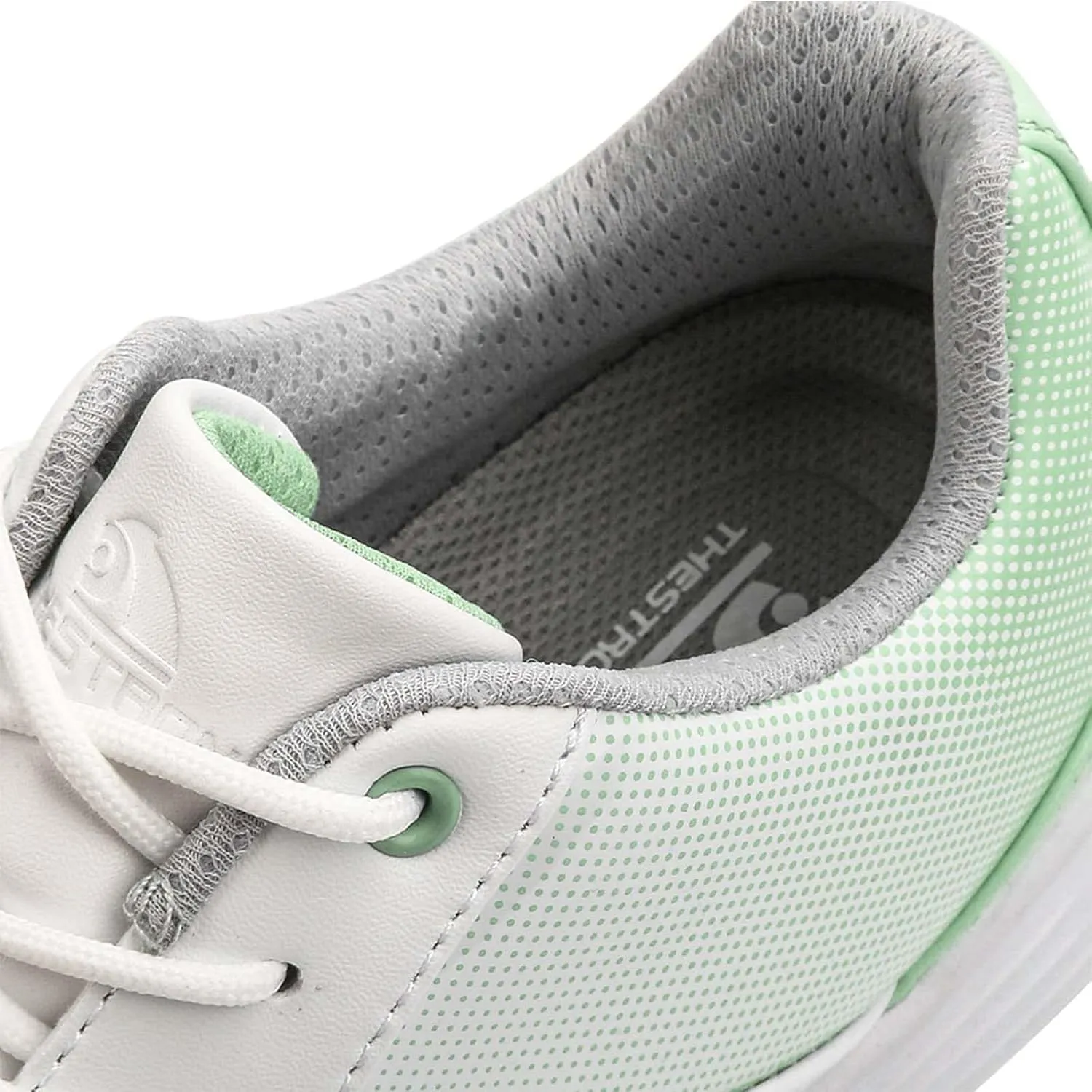 ONAIC Womens Golf Shoes with Spiked Leather Waterproof Sneakers Wide Fitting Non-Slip Trainers Non-Slip