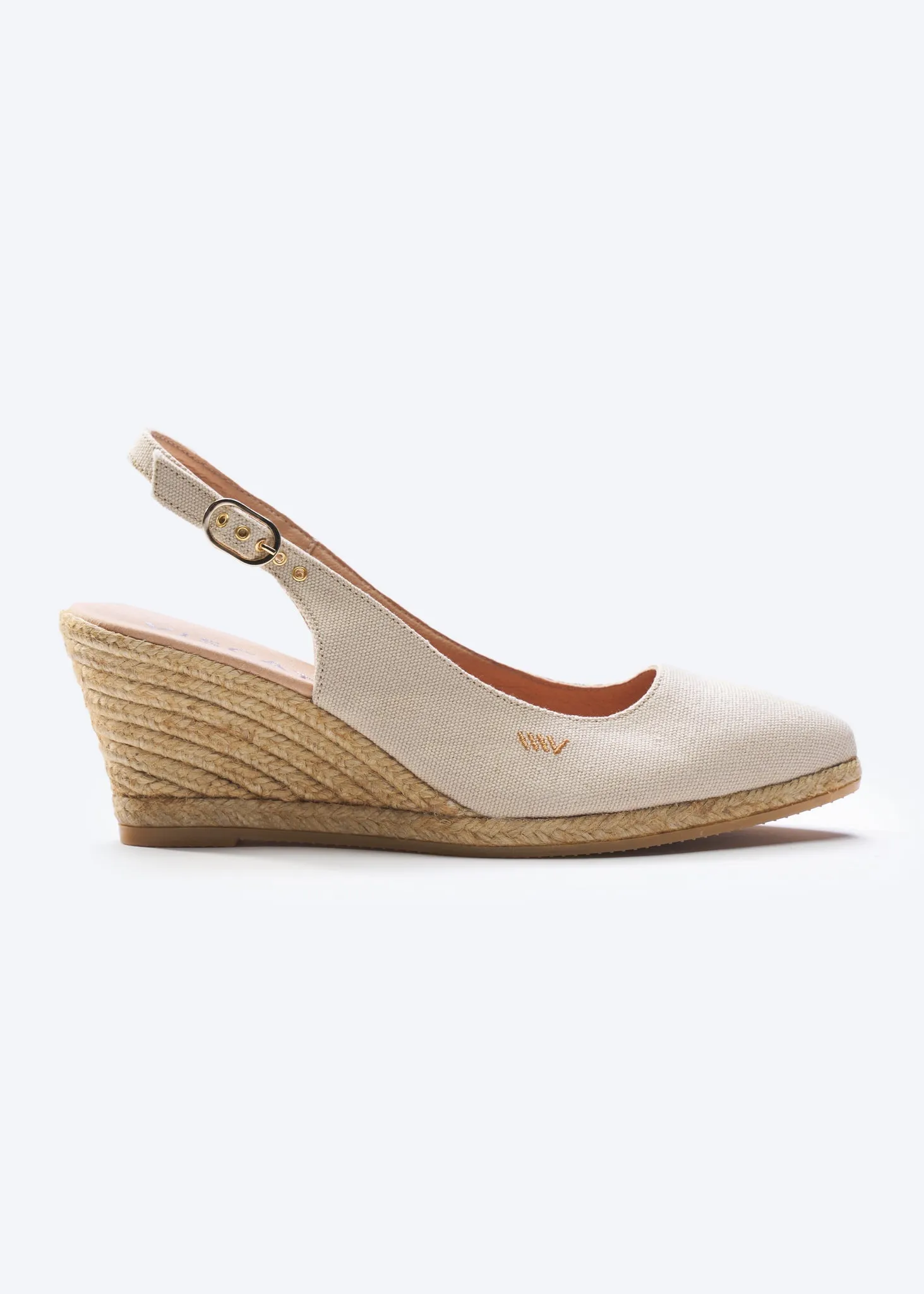 Palomera Canvas Espadrille Wedges by Viscata