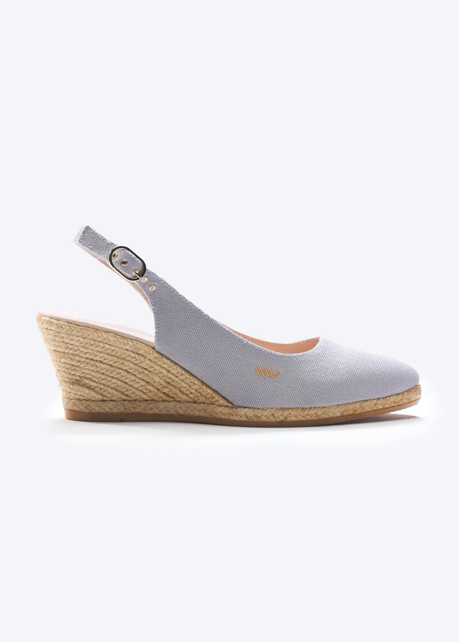 Palomera Canvas Espadrille Wedges by Viscata