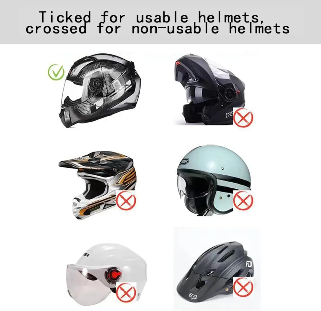 Plush Full Face Helmet Protective Cover for Motorcycle Helmet, Funny Rides，Personalized Protection Cover（Excluding Helmet） ﻿