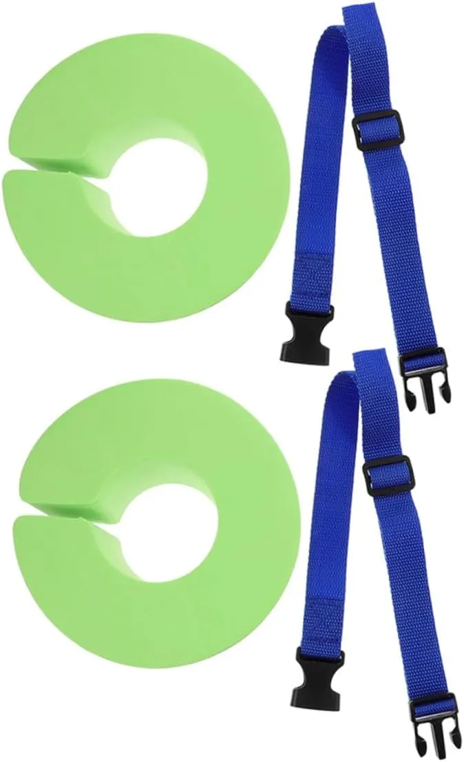 Pool Safety Essential 2 Pack Eva Floating Ring Belts Arm Floaties for Boys and Girls Adults Learning to Swim