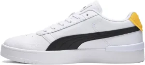 PUMA Men's Classico Accents Leather Sneakers, White, 8.5 D (M)