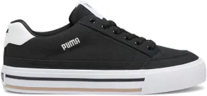 PUMA Mens Court Classic Vulc Lace Up Sneakers Shoes Casual - Black - Size 10.5 M