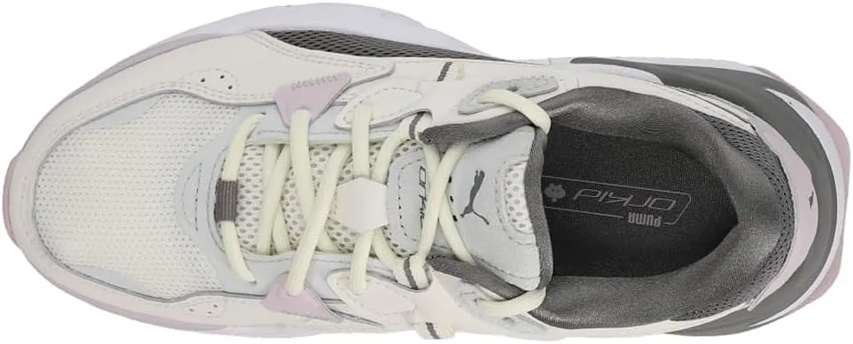 Puma Womens Orkid Pastel Lace Up Sneakers Shoes Casual - Off White