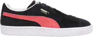 PUMA Womens Suede Classic Xxi Lace Up Sneakers Shoes Casual - Black, Pink - Size 6.5 M