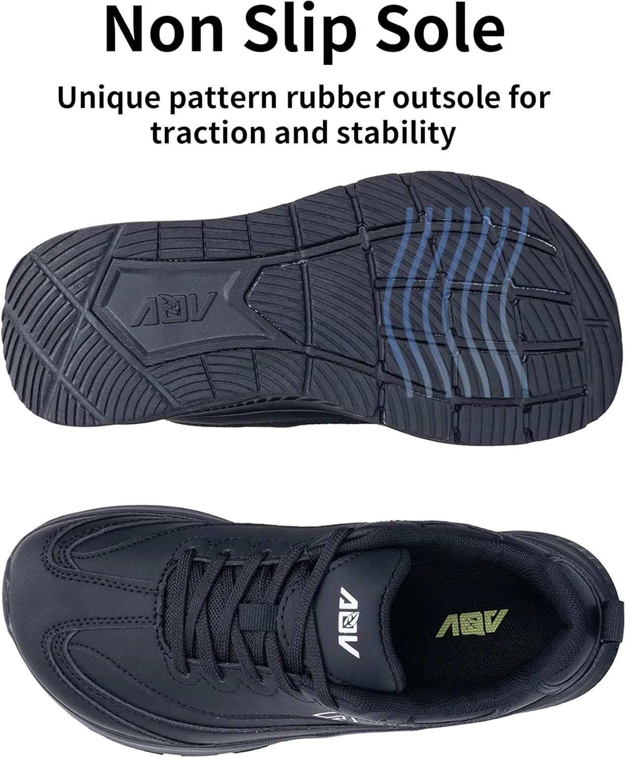 QAUPPE Women's Wide Toe Box Shoes Arch Support Walking Shoes Orthotic Plantar Fasciitis Shoes Air Tennis Sneakers
