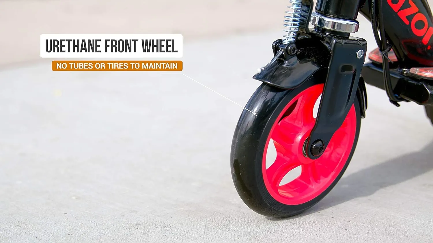 Razor Power Core E90 Electric Scooter with hub Motor, Push-Button Throttle, for Kids 8 