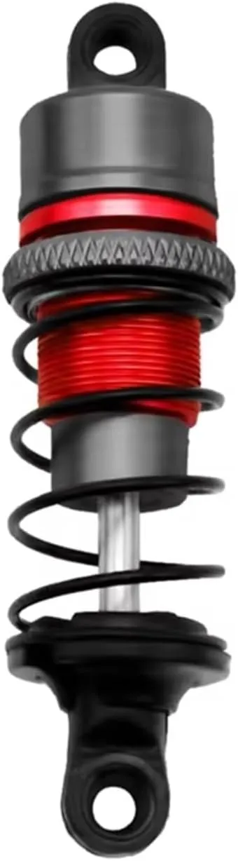 Rc Shock Absorber For 67Mm 1 Pair Of Shock Absorbers Metal Hydraulic RC Remote Control Car Flat Running Drift Parts Replacement And Use(Red)