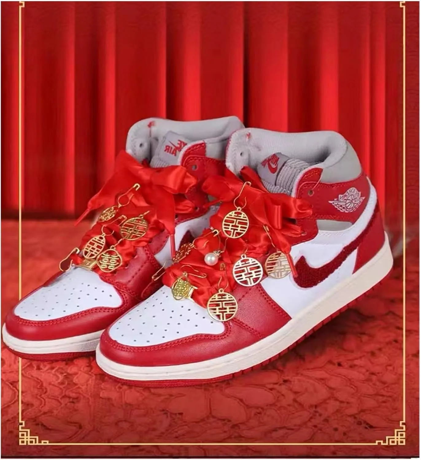 Red Shoelaces For Wedding Shoe Laces Men Women Sneakers Low-top Canvas Shoestrings