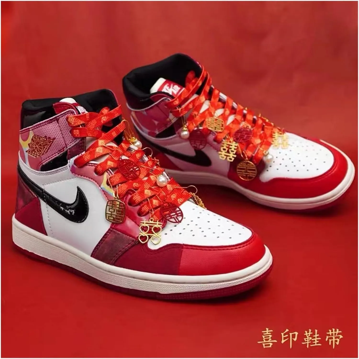 Red Shoelaces For Wedding Shoe Laces Men Women Sneakers Low-top Canvas Shoestrings