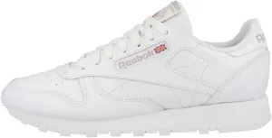 Reebok Men's Classic Leather Sneakers, FTWR White FTWR White Pure Grey 3, 10