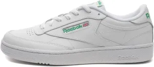 Reebok Men's Sneakers, White/Green (AR0456), 9.5