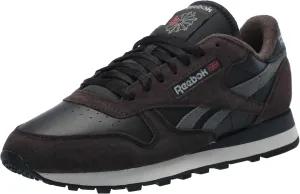 Reebok Unisex Classic Leather Sneakers Legacy, Black/Dark Matter/Grey 5, 12 US Men