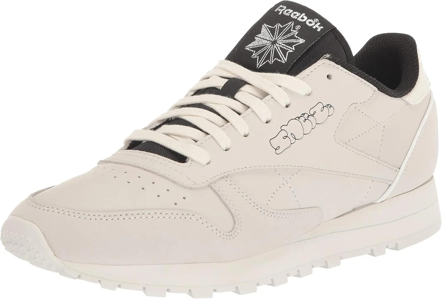 Reebok Unisex Classic Leather Sneakers Legacy, FTWR White/Chalk/Core Black, 6 US Men