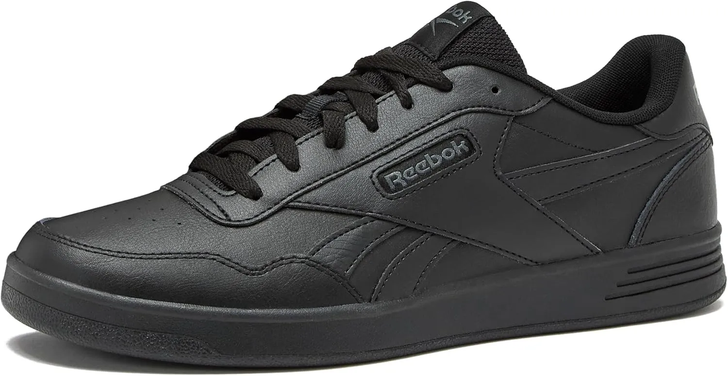 Reebok Unisex Court Advance Sneakers, Core Black/Pure Grey/Core Black, 13 US Men