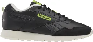 Reebok Unisex Glide S Sneaker, Black/Vintage Chalk/Laser Lime, 13 US Men