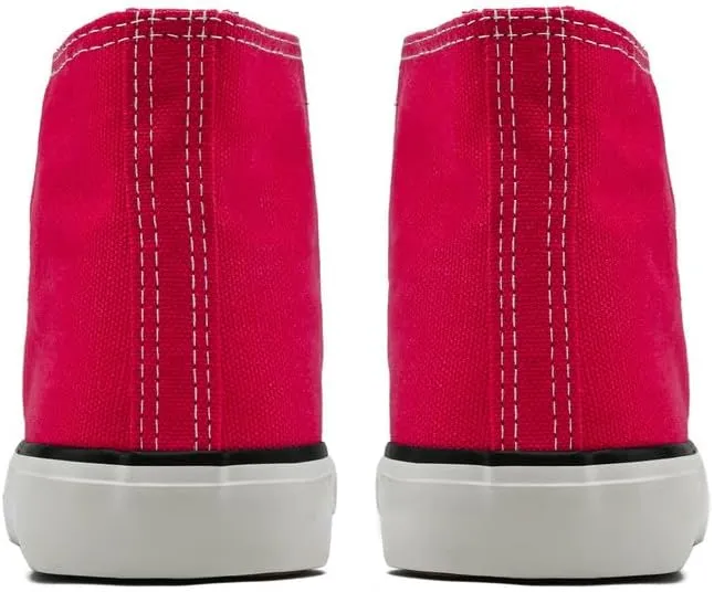 rosyclo Women's High Top Canvas Sneakers Fashion Lace-up Classic Casual Walking Shoes