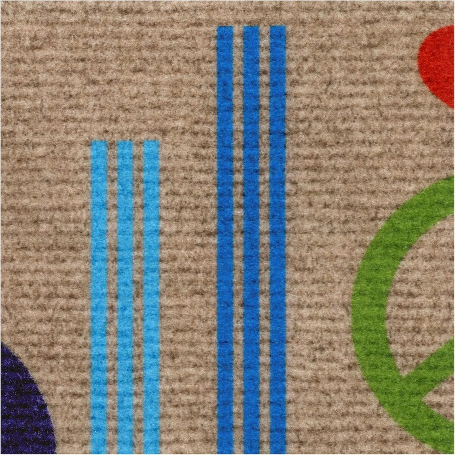 RUGGABLE Washable Front Doormat – Jonathan Adler Hello Love 2x3 Indoor/Outdoor Doormat – Fade–Resistant, Durable, Non–Slip with Standard Pad – Welcome Mat for Entryway, Hallway,Bathroom, & Decor