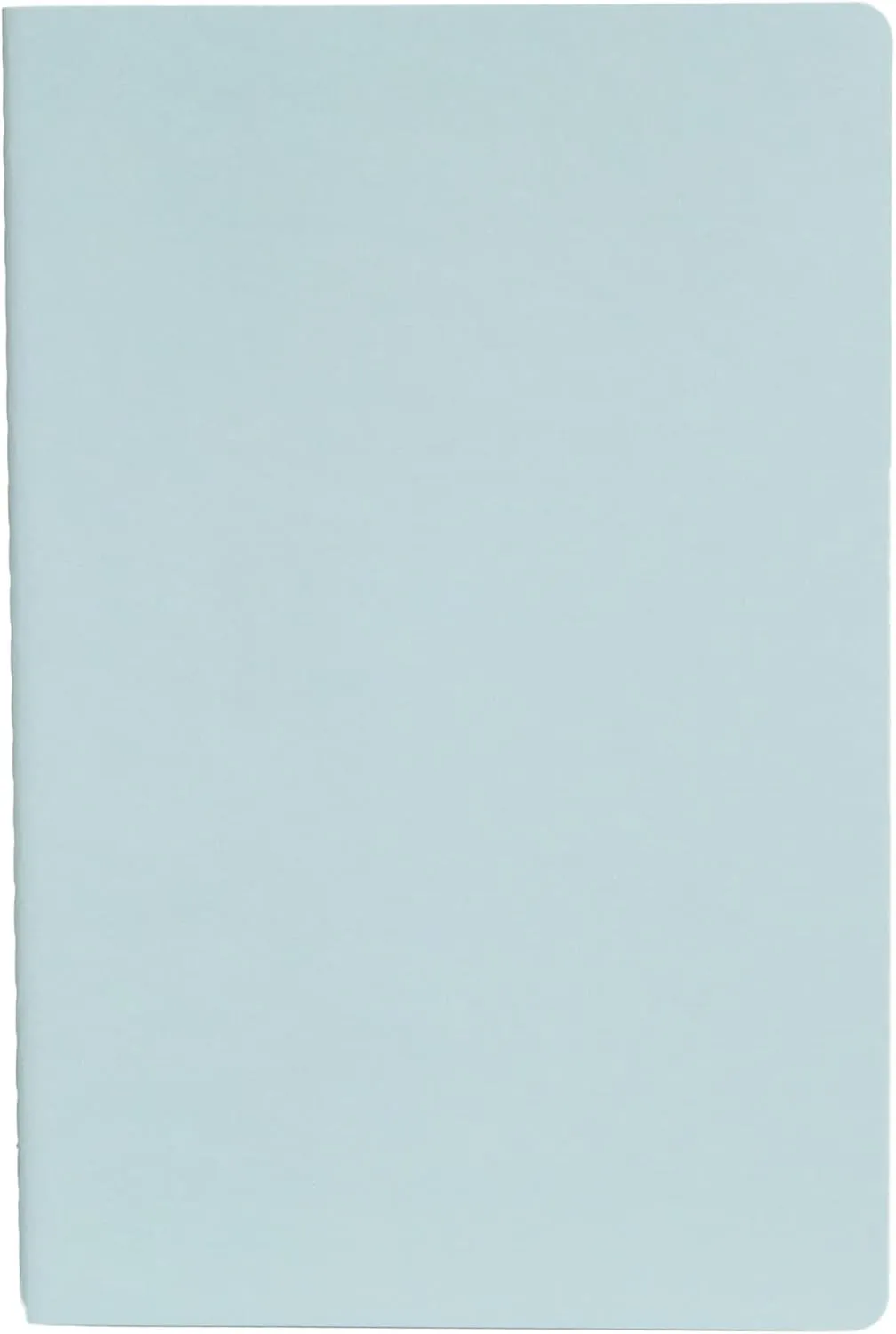Simply Genius A5 Notebooks for Work, Travel, Business, School & More - College Ruled Notebook - Softcover Journals for Women & Men - Lined Note Books with 92 pages, 5.5" x 8.3" (Light Blue, 30 pack)