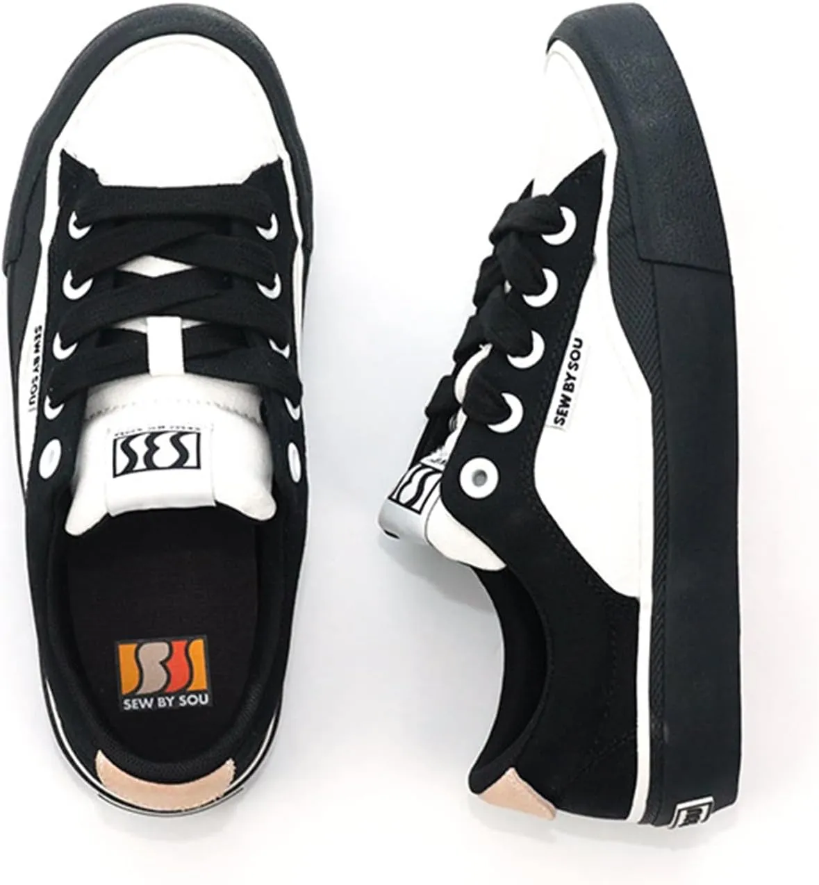 Skate Shoes for Men Women Low Top Pro Skateboard Training Casual Sneakers