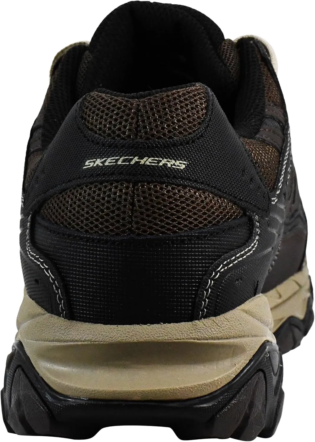 Skechers Men's Afterburn M. Fit Fashion Sneakers – Leather Upper, Memory Foam Insole, Rubber Outsole