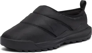 Sorel Women's ONA RMX Puffy Slip-On Shoes - Black, White - Size 7