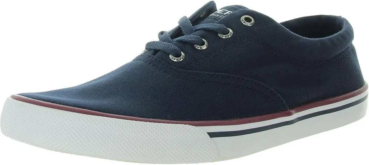 Sperry Mens Striper II CVO Uni Casual and Fashion Sneakers Navy 9.5 Medium (D)