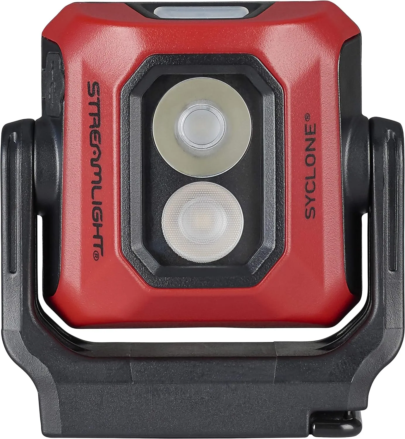 Streamlight 61510 Syclone 400-Lumen USB Rechargeable Multi-Function Compact Work Light, Red
