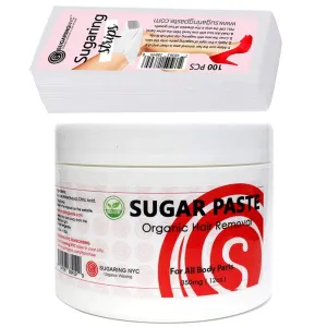 Sugaring Wax by Sugaring NYC   Set of 100 Sugaring Strips Kit