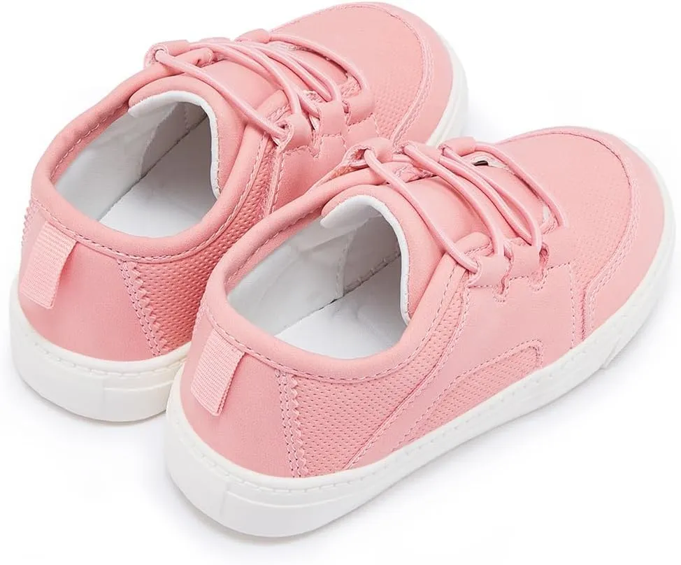 Toddler Boys Girls Walking Shoes High Top Tennis Canvas Sneakers(Infant/Toddler)