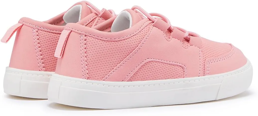 Toddler Boys Girls Walking Shoes High Top Tennis Canvas Sneakers(Infant/Toddler)