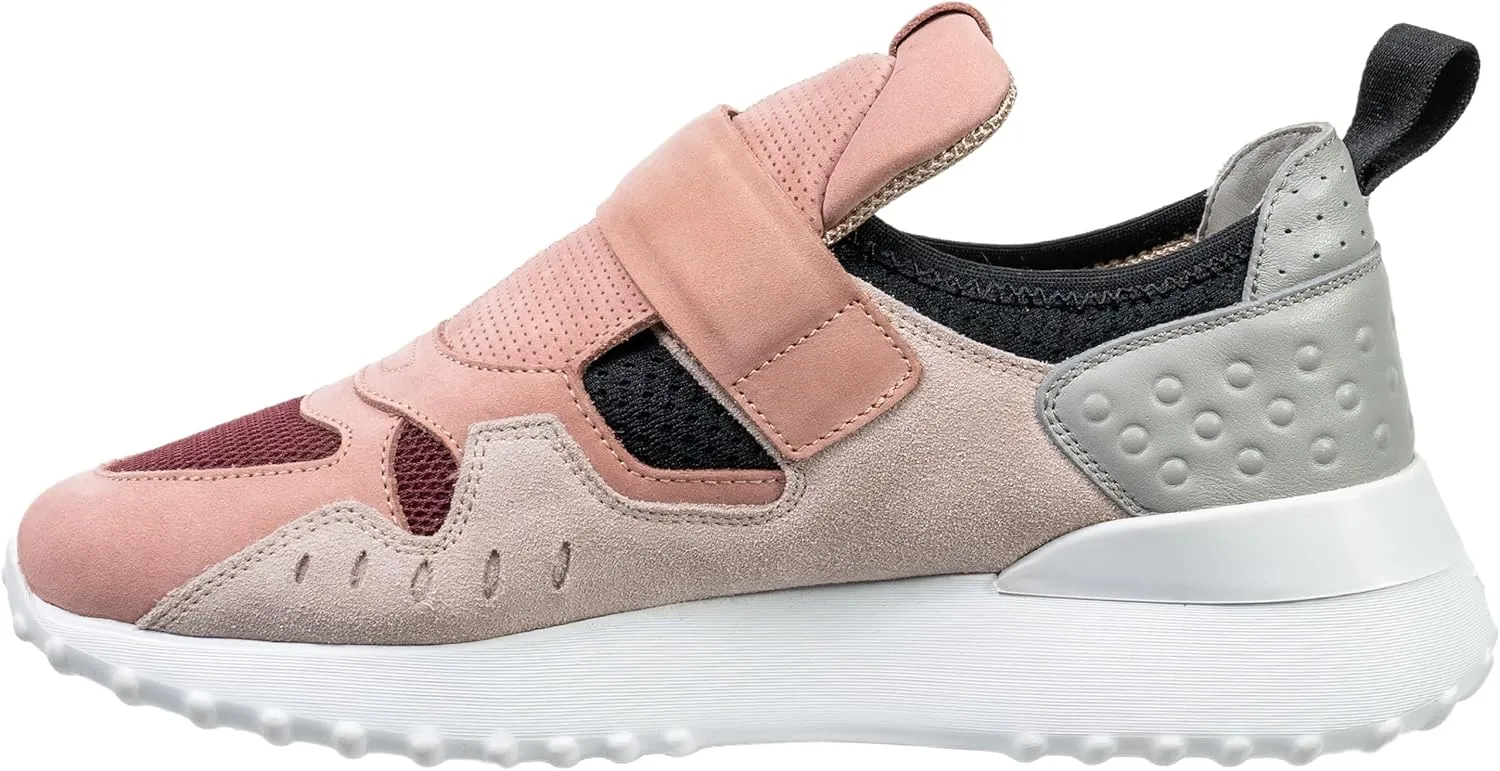 Tod's Fondo Sportivo 80a Strap Women's Suede Leather Sneakers Shoes