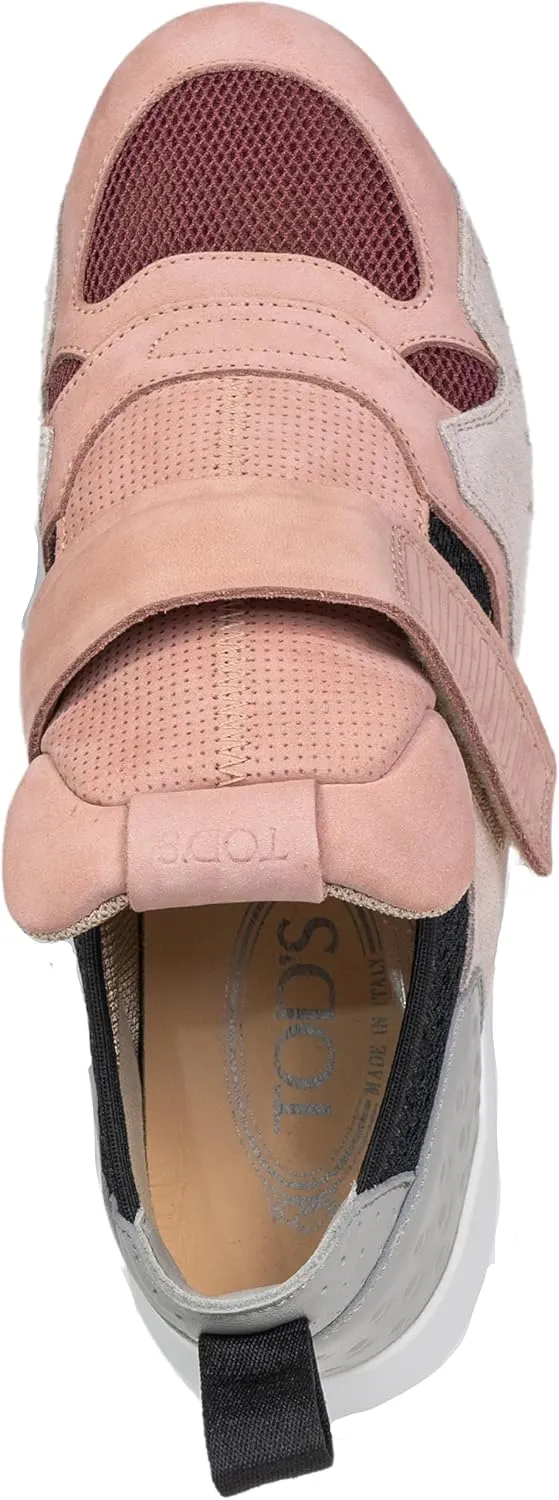 Tod's Fondo Sportivo 80a Strap Women's Suede Leather Sneakers Shoes