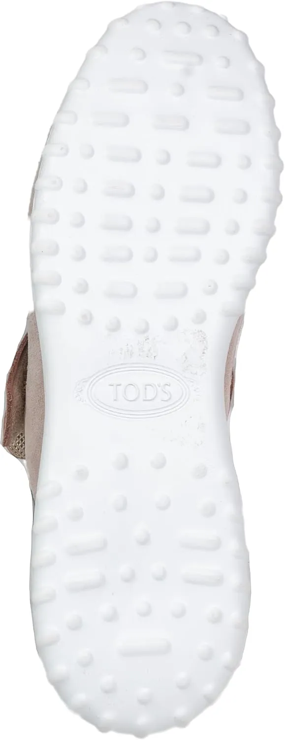 Tod's Fondo Sportivo 80a Strap Women's Suede Leather Sneakers Shoes
