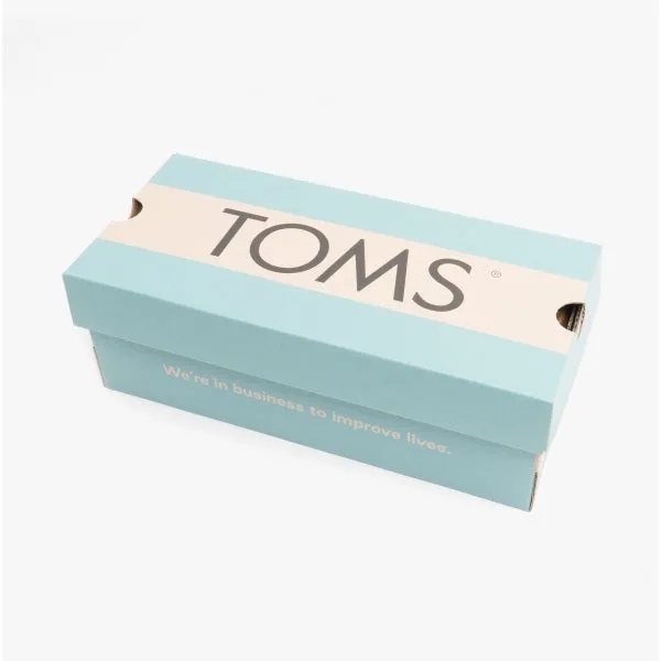 TOMS ALPARGATA Womens Canvas Espadrille Shoes Pastel Blue