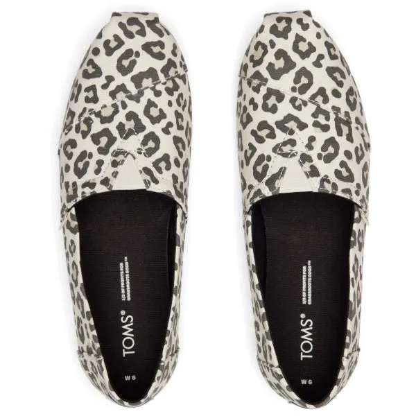 TOMS ALPARGATA Womens Slip-On Canvas Espadrilles Natural