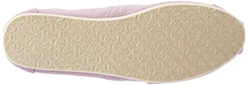 TOMS Damen Klassiker Heritage Canvas Espadrille Sneakers Schuh-Lila