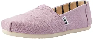 TOMS Damen Klassiker Heritage Canvas Espadrille Sneakers Schuh-Lila