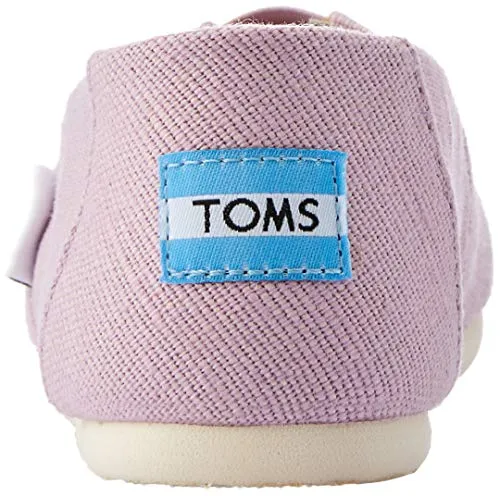 TOMS Damen Klassiker Heritage Canvas Espadrille Sneakers Schuh-Lila