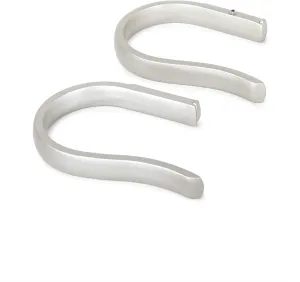 Umbra Curtain Holdback for Window Treatment Drapery Rod, Nickel